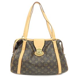 Louis Vuitton Monogram Stresa PM Shoulder Bag Brown M51186 Marrone