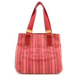 Louis Vuitton Plan Soleil Cabas PM Tote Bag Rouge Grenadine M94146 Red