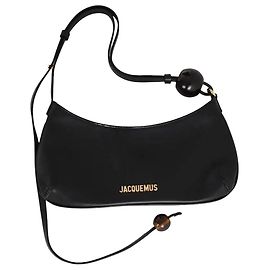 Jacquemus Mini sac Le Bisou perle noir Noir