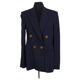 Blazer Khaite in lana blu navy Blu navy