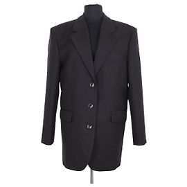 Anine Bing Sara wool blazer black Black