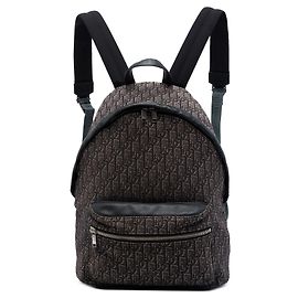 Dior Oblique Canvas Rider Rucksack Braun Braun