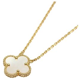 Collana Van Cleef & Arpels Alhambra in Oro Giallo 18K D'oro