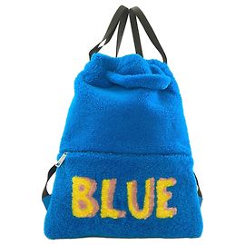 Fendi Vocabulary Drawstring Backpack Blue
