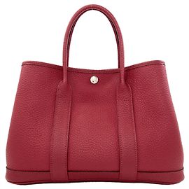 Hermès Hermes Garden Party TPM Handbag Red