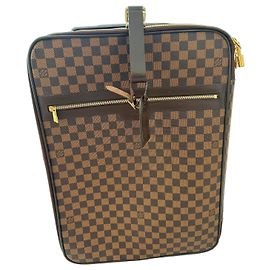 Louis Vuitton Keepall Bandouliere 55 Damier Ebene Brown Damier ebene