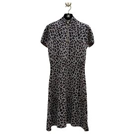 Autre Marque Christian Dior Paris Leopard Strickkleid - FR 38 / US 6 Gebraucht Andere