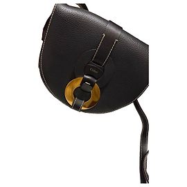 Chloé Set Borsa e Portafoglio in pelle nera Nero