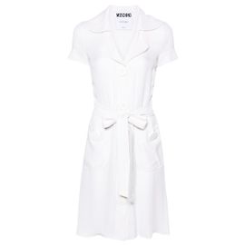 Autre Marque Moschino White Viscose Dress White