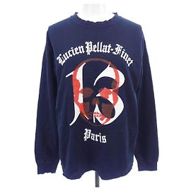 Autre Marque Camiseta de algodón lucien pellat-finet Azul Azul marino