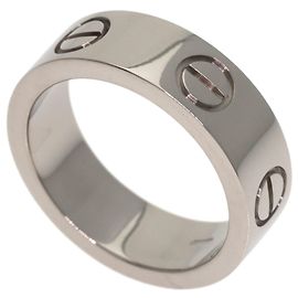 Anel Love Cartier em Ouro Branco 18K Outro
