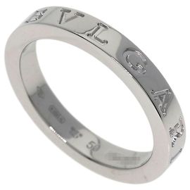 Bulgari Bvlgari Double Logo #50 Ring Other