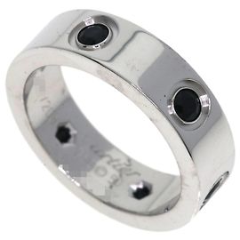 Cartier Ehering aus 18K Weißgold mit Saphir Andere