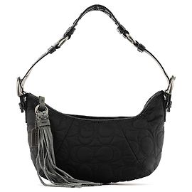 Coach 6791 Bolsa de Ombro Soho em Nylon acolchoado preto Preto