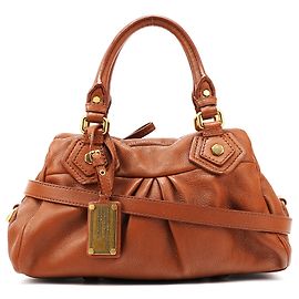 Marc by Marc Jacobs Sac 2-Way Classic Q Baby Groovee en cuir marron Marron