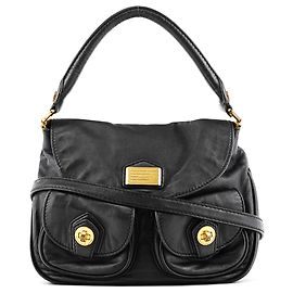 Marc by Marc Jacobs Sac 2-Way multi-poches en cuir noir Noir