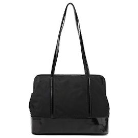 Prada Sac cabas en Tessuto Spazzolato noir Noir