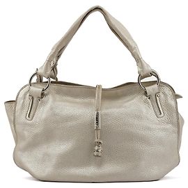 Céline Pearl White Leather Bittersweet Shoulder Bag White