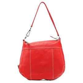 Prada BR1608 Red Leather Shoulder Bag Red