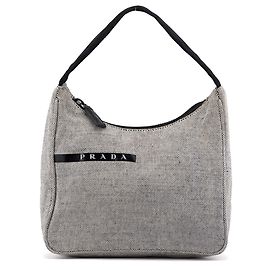Prada Mini mala hobo 1999 em lona bege Bege