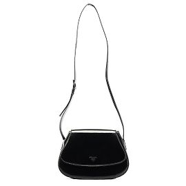 Prada Borsa a tracolla Sport 1995 in pelle spazzolato nera Nero