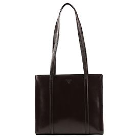 Prada Sac cabas Sport 1995 en cuir spazzolato marron Marron