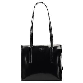 Prada Sac cabas sport 1995 en cuir spazzolato noir Noir