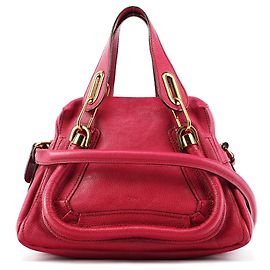 Chloé Borsa 2-Way Paraty in pelle rosa Rosa