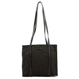 Prada Sac cabas 1995 Green Tessuto Nappa Nylon Vert