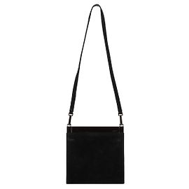 Gucci Sac crossbody en daim noir Noir