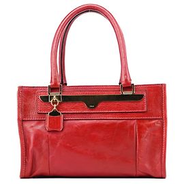 Chloé Bolso Tote de piel de cordero burdeos Burdeos