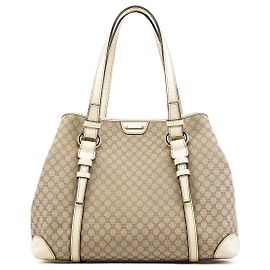 Céline Saco Tote Triomphe Monogram Bege Bege