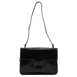 Prada Bolsa de Ombro Swing Madras Preta 1996 Preto