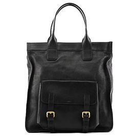 Chloé Borsa Tote Edith in pelle nera Nero
