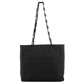 Prada B9225 Black Tessuto Impuntu Nylon Tote Bag Schwarz