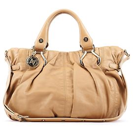 Céline Borsa Pillow 2-Way in pelle di vitello beige Beige