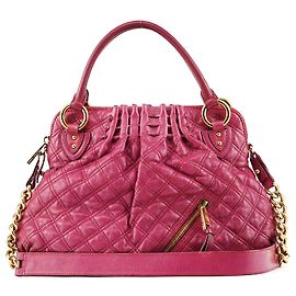 Marc Jacobs Borsa a tracolla Stam in pelle trapuntata rosa Rosa