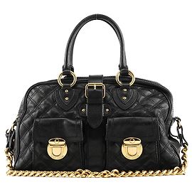 Marc Jacobs Borsa 2-Way Blake in pelle nera Nero