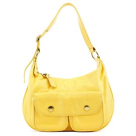 Marc Jacobs Borsa a tracolla con tasca in pelle gialla Giallo