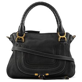 Chloé Borsa a tracolla 2-way Marcie in pelle nera Nero