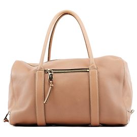 Chloé Bolsa Boston Madeleine em couro Rosa Bege Rosa