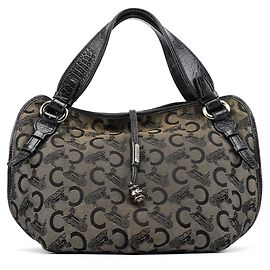 Céline Bolsa Bittersweet em couro C Monogram Marrom