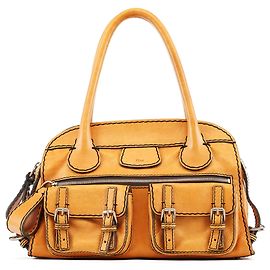 Chloé Edith Tote Bag aus Leder in Tan Kamel