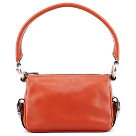 Marc Jacobs Bolsa de ombro Blake multi-bolsos em couro laranja Laranja