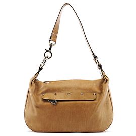 Marc Jacobs Bolso de hombro de cuero marrón claro Castaño