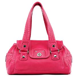 Marc by Marc Jacobs Sac cabas Totally Turnlock en cuir rose Rose