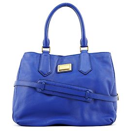 Marc by Marc Jacobs Sac cabas 2-Way en cuir bleu cobalt Bleu