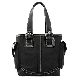 Coach 10079 Borsa Tote Signature Soho Nera Nero
