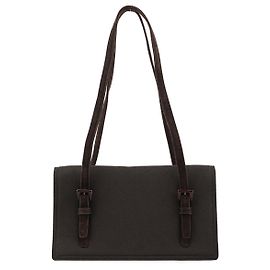 Prada Brauner Nylon-Mesh-Wildleder-Tote Bag Braun