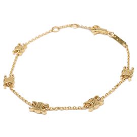 Céline Celine Triomphe Mini Armband Golden